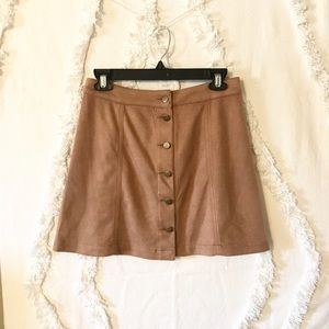 *NWT* Suede Skirt